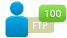 100 FTP-пользователей