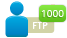 1000 FTP-пользователей